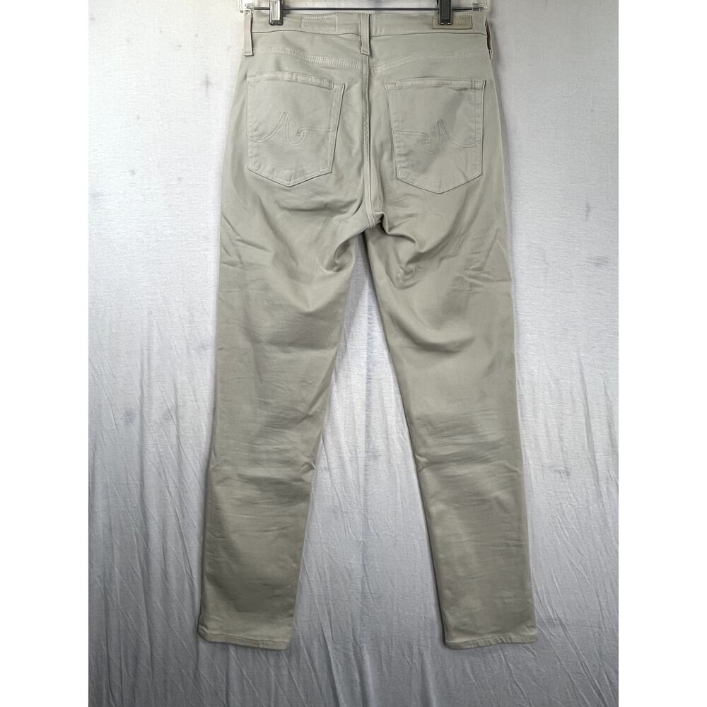 AG Prima Crop Cigarette Leg jeans, khaki color, size 26R - Picture 4 of 12